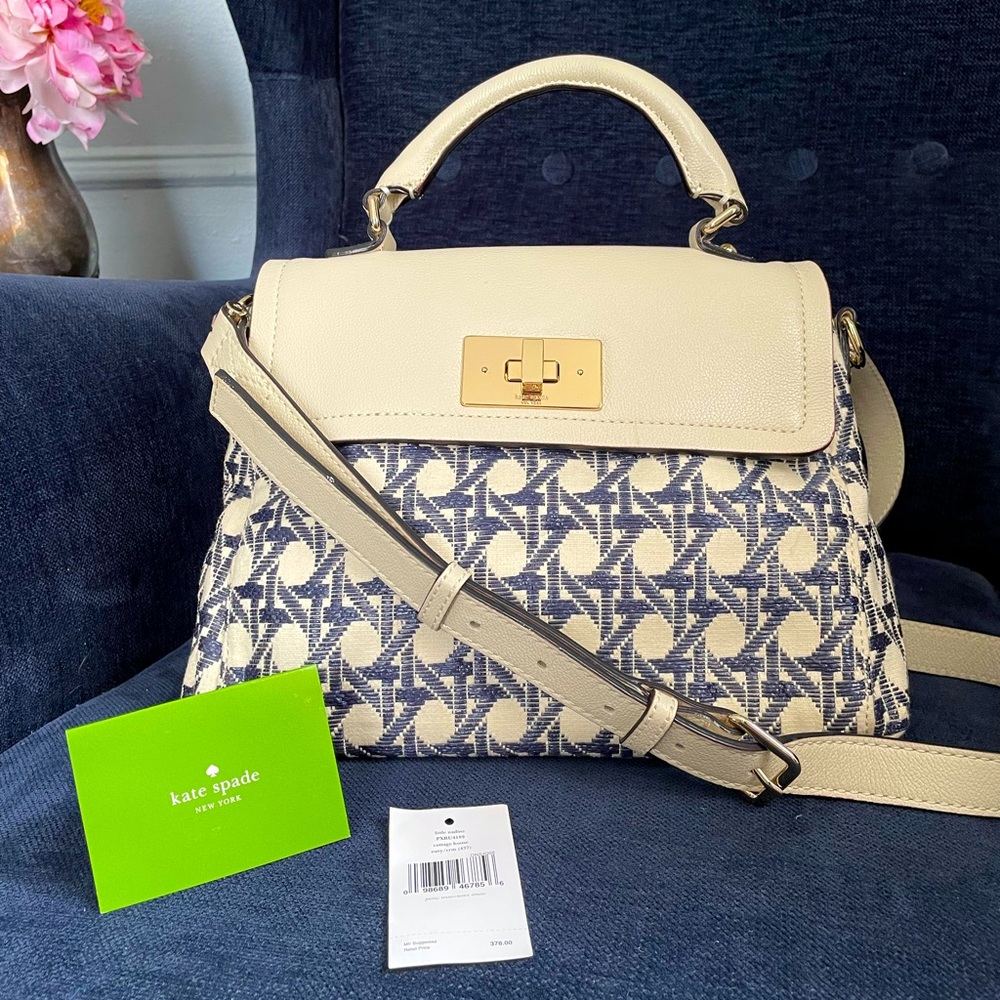 Kate Spade Little Nadine Cottage House Navy/Cream